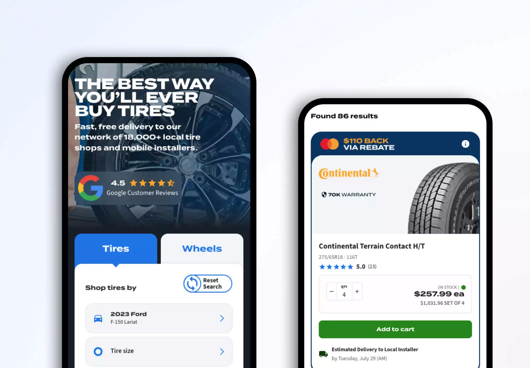 TireBuyer Interface 3